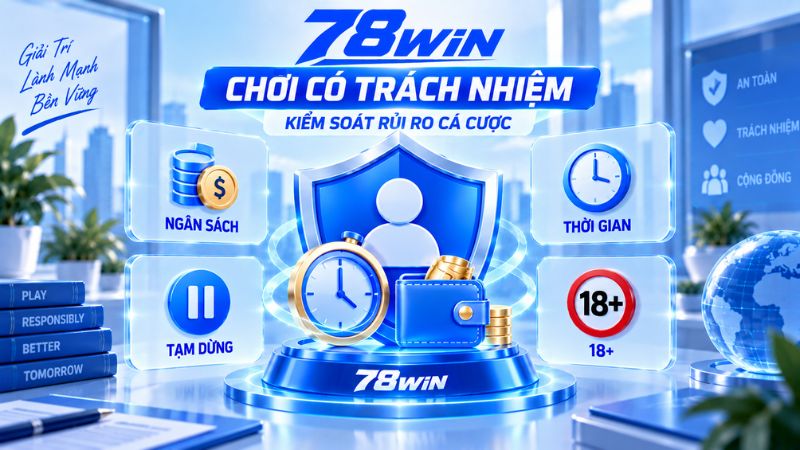Chơi Có Trách Nhiệm 78WIN – Kiểm Soát Rủi Ro Cá Cược